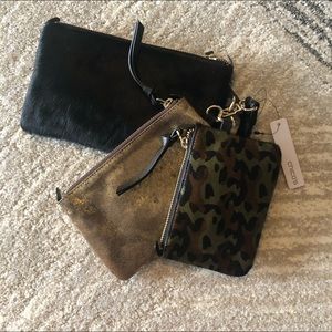Chico’s 3 piece wristlet set